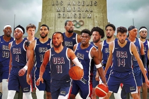 美媒预测2028美国队阵容：杜兰特领衔无詹库 克弩在列 弗拉格待定